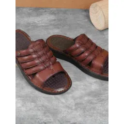 Mochi Men's Tan Casual Sandals-picture-32