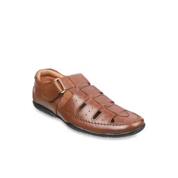 Mochi Men's Tan Fisherman Sandals-picture-35