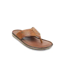 Mochi Men's Tan Thong Sandals image 2