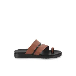 Mochi Men's Tan Toe Ring Sandals-picture-15