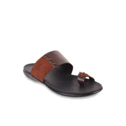 Mochi Men's Tan Toe Ring Sandals-picture-24