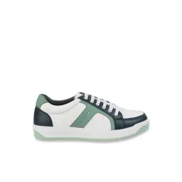 Mochi Men's White & Green Casual Sneakers-picture-26