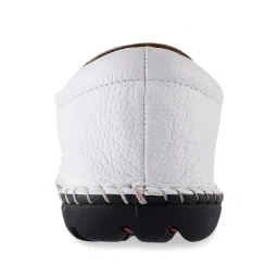 Mochi Men's White Casual Slip-Ons image 4