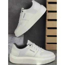 Mochi Men's White Casual Sneakers-picture-23
