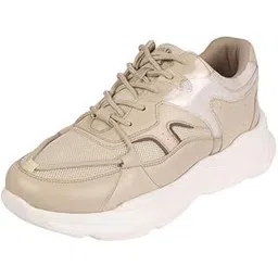 mochi Metro Women's Synthetic Leather Fashionable Walking Shoes-picture-42