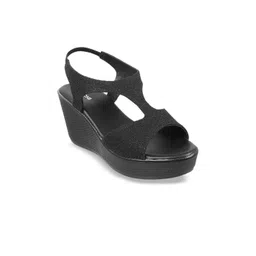 Mochi Open Toe Wedges With Backstrap-picture-28