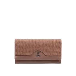 Mochi Peach Textured Wallet for Women-picture-12