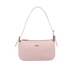 Mochi Pink Animal Structured Shoulder Bag with Quilted-picture-23