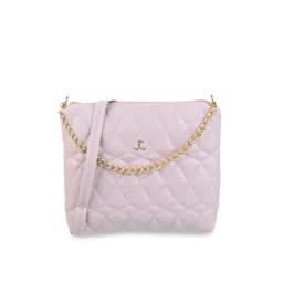 Mochi Purple Geometric Textured Sling Bag-picture-36