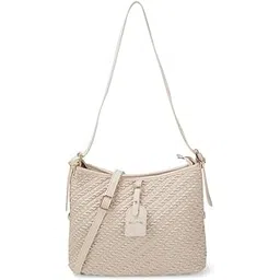 mochi Stylish Faux leather Sling with Applique branding and Zipped Closure, Premium Branded lining, Perfect for Casual Use-picture-43