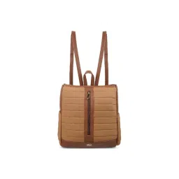 Mochi Tan Synthetic Medium Backpack-picture-28