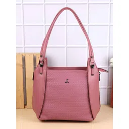 Mochi Textured Structured Shoulder Bag-picture-41