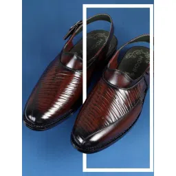 Mochi Wine Back Strap Sandals-picture-21