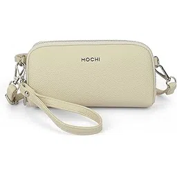 mochi Women Beige PU Compact Casual Wallet(95-177)-picture-16