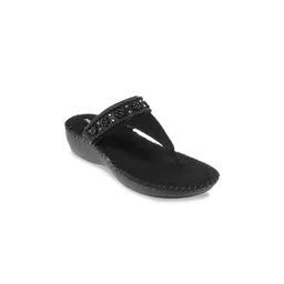 Mochi Women Black Embellished Heels-picture-40