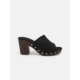 Mochi Women Block Heel Peep Toe image 3