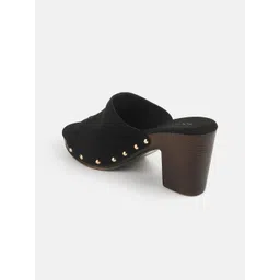 Mochi Women Block Heel Peep Toe image 4