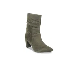 Mochi Women Block Heel Regular Boots-picture-30