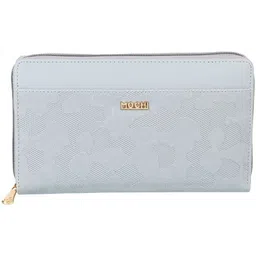 mochi Women Casual Blue Genuine Leather Wallet-picture-33