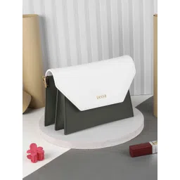 Mochi Women Colourblocked Structured Sling Bag-picture-37