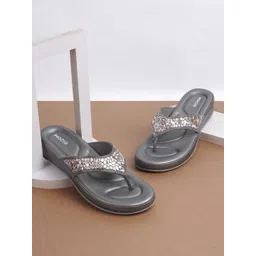 Mochi Women Embellished Open Toe Flats-picture-15