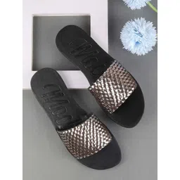 Mochi Women Embellished Open Toe Flats-picture-22