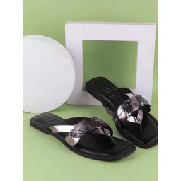 Mochi Women Embellished Open Toe Flats-picture-40