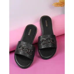 Mochi Women Embellished Open Toe Flats-picture-36