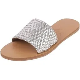 mochi Women Flat Fashion Slide Sandal-picture-27