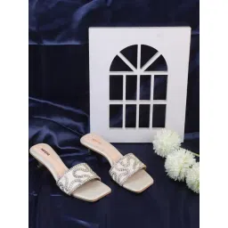 Mochi Women Gold Slides-picture-34