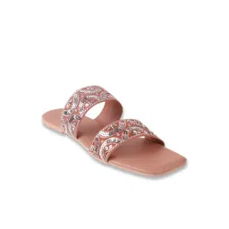 Mochi Women Pink Slides-picture-20