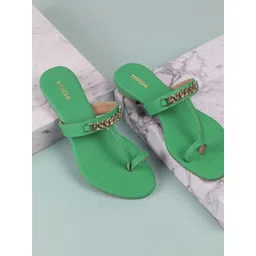 Mochi Women Printed Open Toe Flats-picture-20