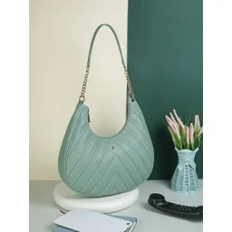 Mochi Women Solid Structured Hobo Bag-picture-32