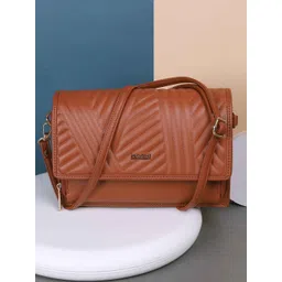 Mochi Women Structured Quilted Sling Bag-picture-35