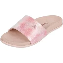mochi Women Synthetic Leather Comfort Slider-picture-36
