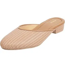 mochi Women Synthetic Leather Mules-picture-36