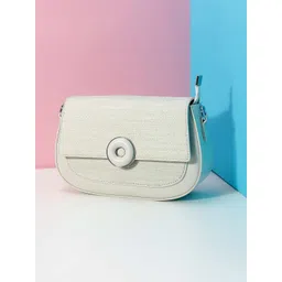 Mochi Women Textured Half Moon Shoulder Bag-picture-10