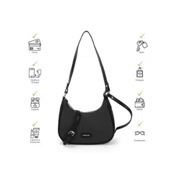 Mochi Women Textured Half Moon Shoulder Bag image 5