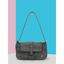 Mochi Women Textured PU Structured Handheld Bag-picture-22