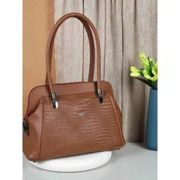 Mochi Women Textured Structured Shoulder Bag-image-10