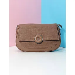 Mochi Women Textured Structured Shoulder Bag-image-15