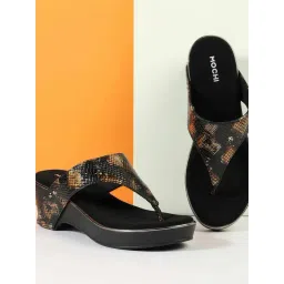 Mochi Women's Beige Casual Sandals-picture-33