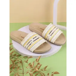 Mochi Women's Beige Casual Sandals-picture-16