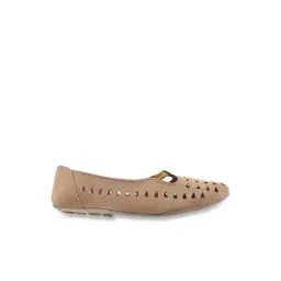 Mochi Women's Beige Flat Ballets-picture-16
