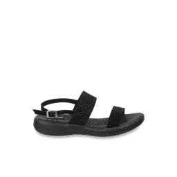 Mochi Women's Black Back Strap Sandals-picture-12