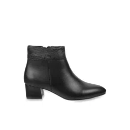 Mochi Women's Black Casual Booties-picture-19