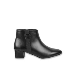Mochi Women's Black Casual Booties-picture-25