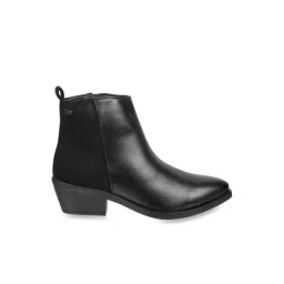 Mochi Women's Black Casual Booties-picture-21