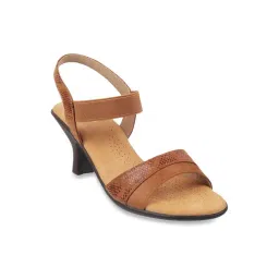 Mochi Women's Brown Ankle Strap Sandals-image-23