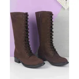 Mochi Women's Brown Snow Boots-image-46